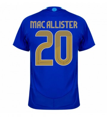 Argentina Alexis Mac Allister #20 Replika Udebanetrøje Copa America 2024 Kortærmet
